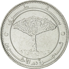 Coin, YEMEN REPUBLIC, 20 Rials, 2006, MS(63), Stainless Steel, KM:29a