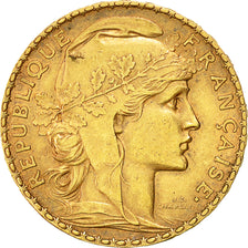 Coin, France, Marianne, 20 Francs, 1899, Paris, AU(55-58), Gold, KM:847