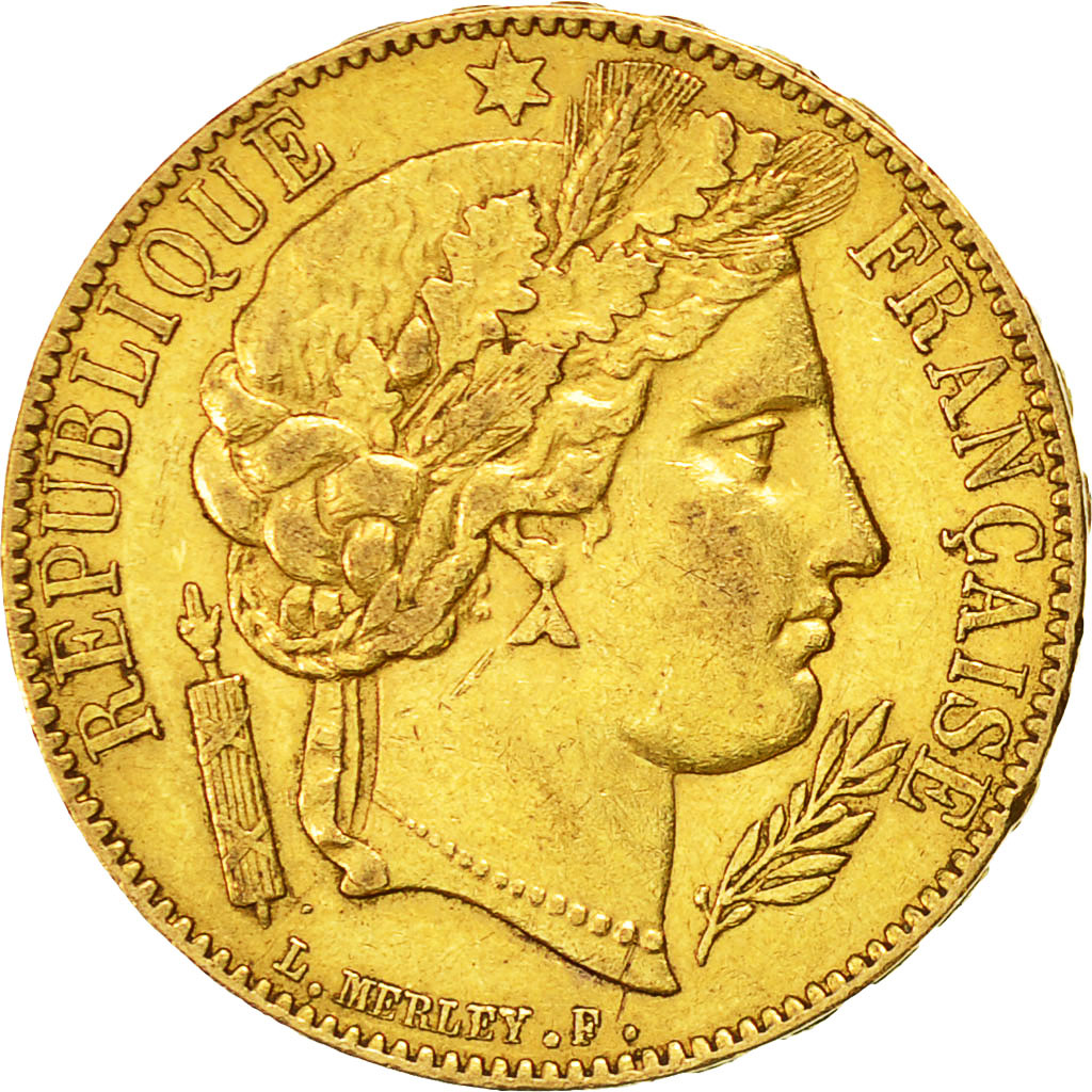 Coin, France, Cérès, 20 Francs, 1850, Paris, EF(40-45), Gold, KM:762