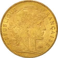 Coin, France, Marianne, 10 Francs, 1900, Paris, EF(40-45), Gold, KM:846