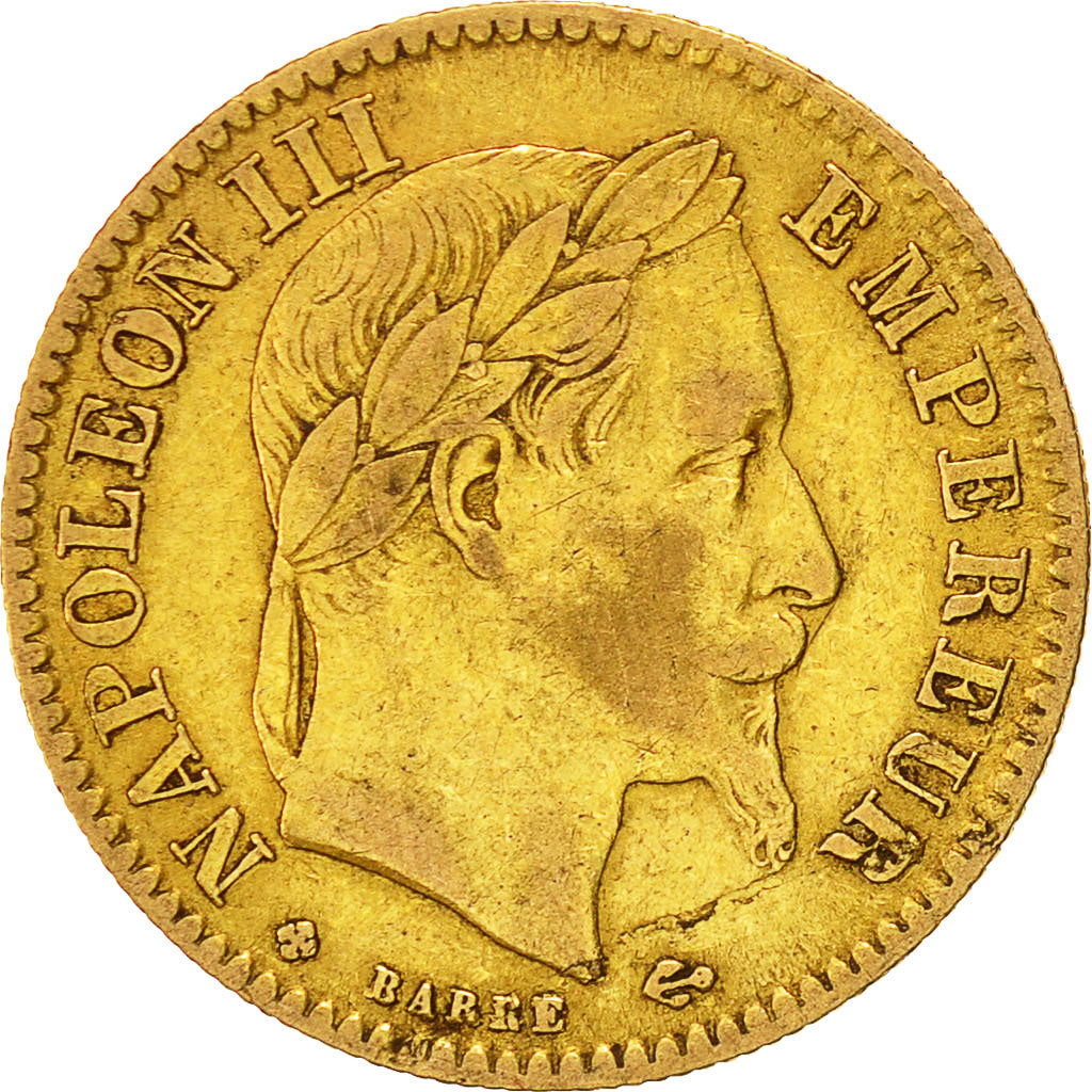 Münze, Frankreich, Napoleon III, Napoléon III, 10 Francs, 1864, Strasbourg