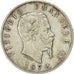 Monnaie, Italie, Vittorio Emanuele II, 5 Lire, 1870, Milan, TTB, Argent, KM:8.3