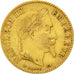 Moneta, Francia, Napoleon III, Napoléon III, 10 Francs, 1866, Strasbourg, BB
