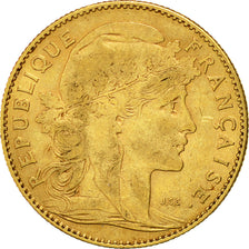 Coin, France, Marianne, 10 Francs, 1900, Paris, EF(40-45), Gold, KM:846