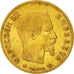 Moneda, Francia, Napoleon III, Napoléon III, 10 Francs, 1860, Paris, BC+, Oro