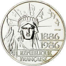 Coin, France, Statue de la Liberté, 100 Francs, 1986, Pessac, ESSAI, MS(63)