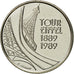 Coin, France, Tour Eiffel, 5 Francs, 1989, Pessac, ESSAI, MS(65-70), Nickel