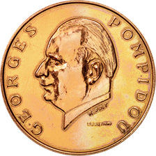 Coin, Gabon, Georges Pompidou, 5000 Francs, 1971, Paris, ESSAI, MS(63)