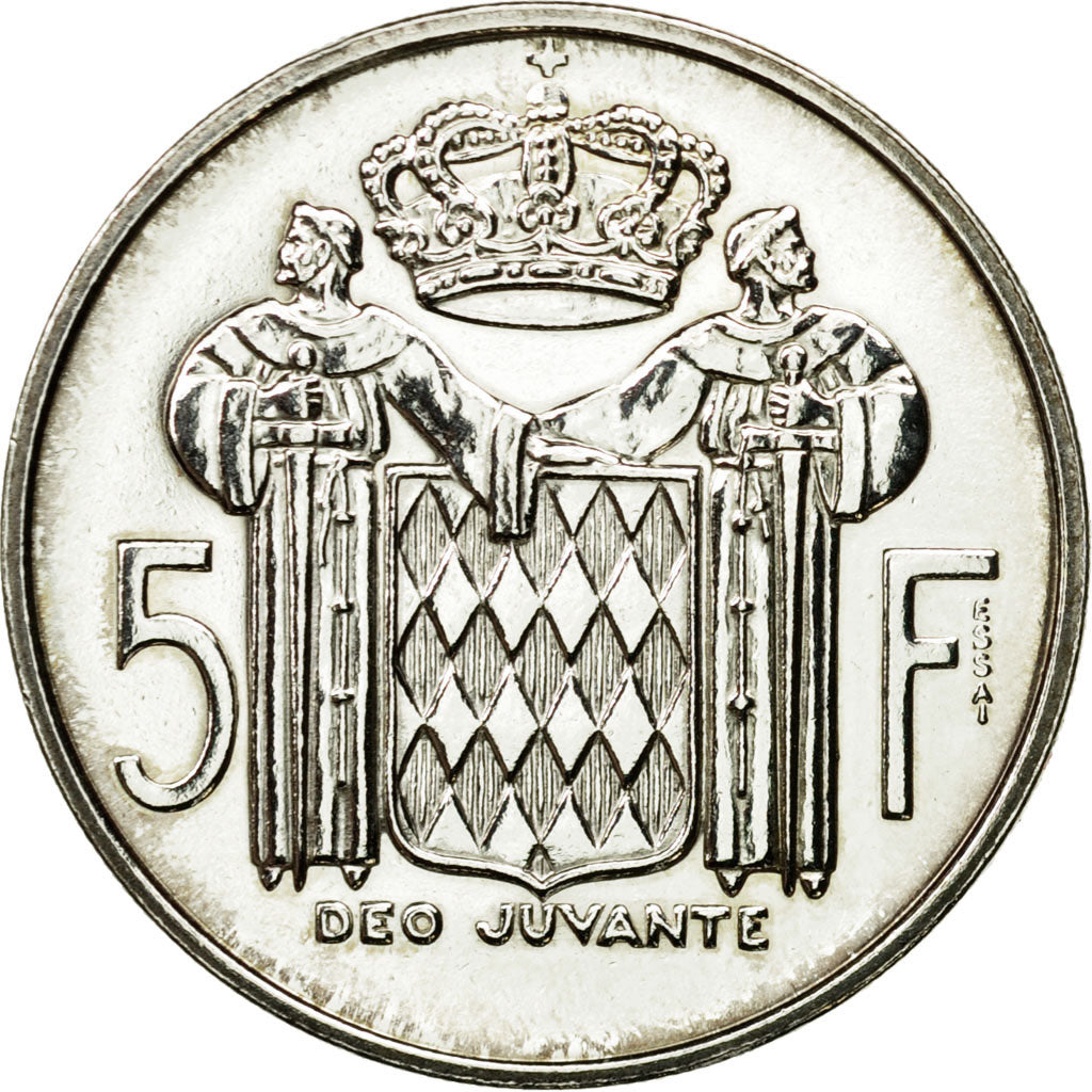 Coin, Monaco, Rainier III, 5 Francs, 1960, Paris, ESSAI, MS(63), Silver, KM:E41