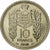 Munten, Monaco, Louis II, 10 Francs, 1945, Paris, ESSAI, FDC, Copper-nickel