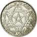 Coin, Morocco, 200 Francs, 1372/1953, Paris, ESSAI, MS(63), Silver, KM:E45