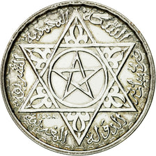 Coin, Morocco, 100 Francs, AH 1372/1953, Paris, ESSAI, MS(64), Silver, KM:E44