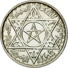 Coin, Morocco, 100 Francs, AH 1372/1953, Paris, ESSAI, MS(65-70), Silver