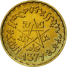 Moneta, Marocco, 10 Francs, AH 1371/1952, Paris, ESSAI, SPL, Alluminio-bronzo