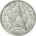 Coin, Morocco, Franc, AH 1370/1951, Paris, ESSAI, MS(64), Aluminum, KM:E37