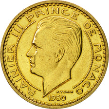 Coin, Monaco, Rainier III, 50 Francs, 1950, Paris, ESSAI, MS(60-62)