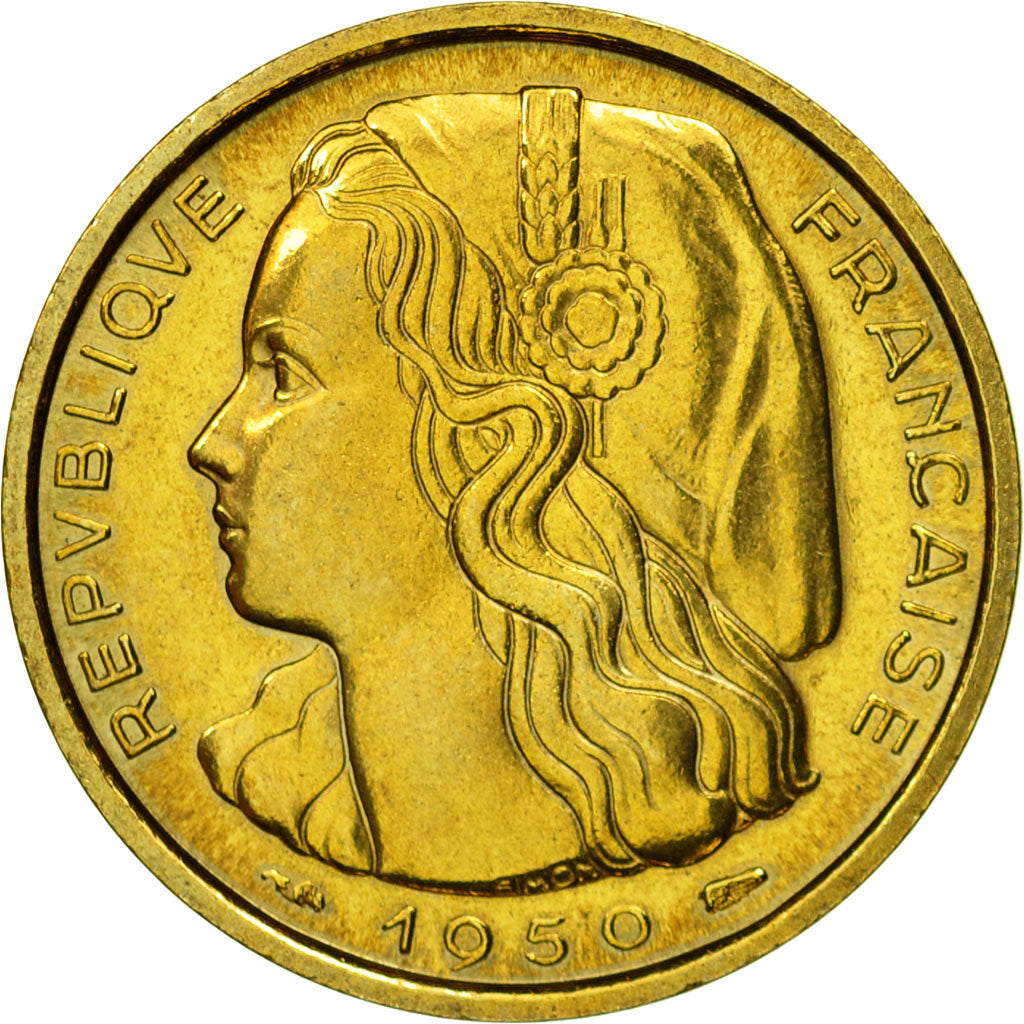 Coin, France, Essai de Simon, 20 Francs, 1950, Paris, ESSAI, MS(64)