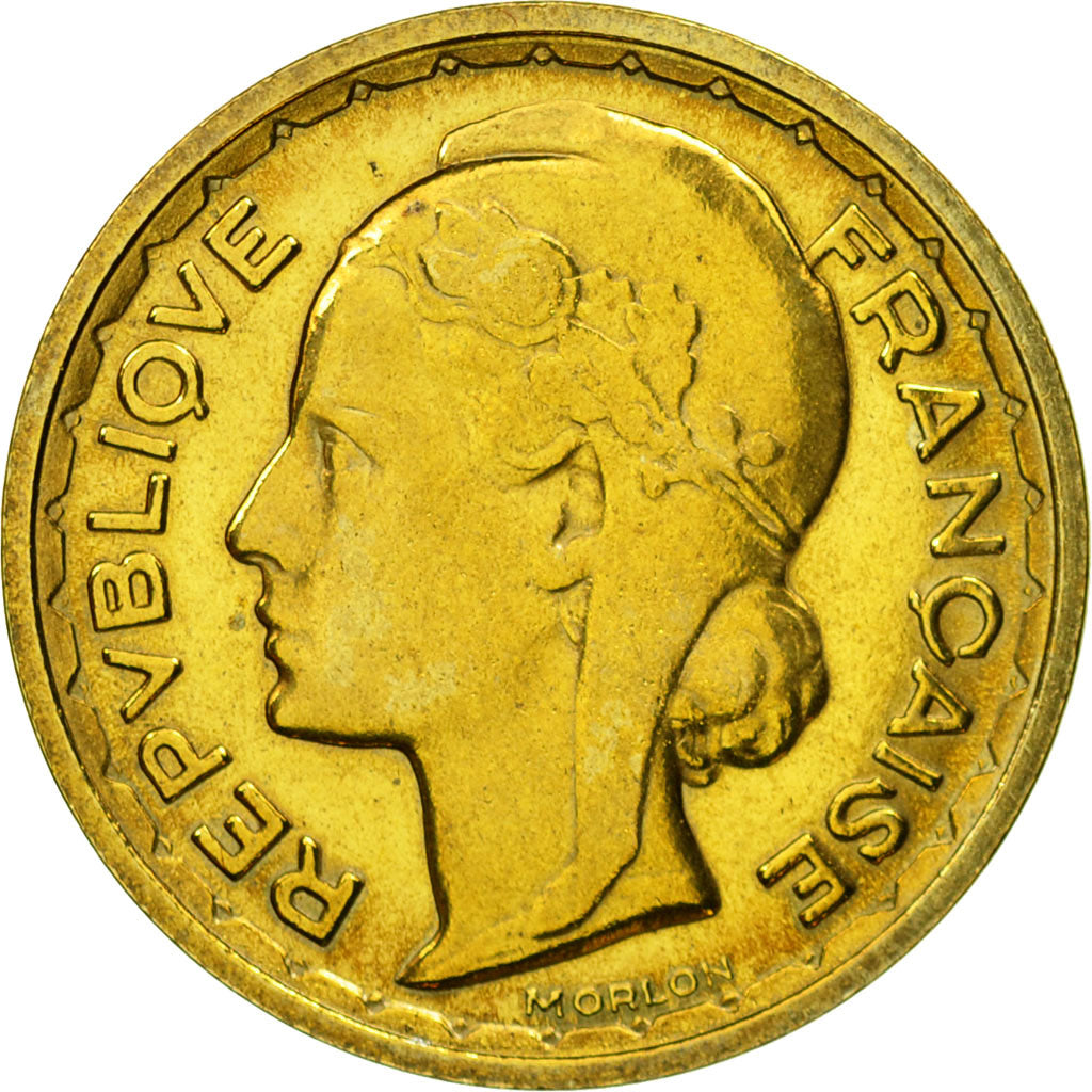 Coin, France, Essai de Morlon, 20 Francs, 1950, Paris, ESSAI, MS(63)