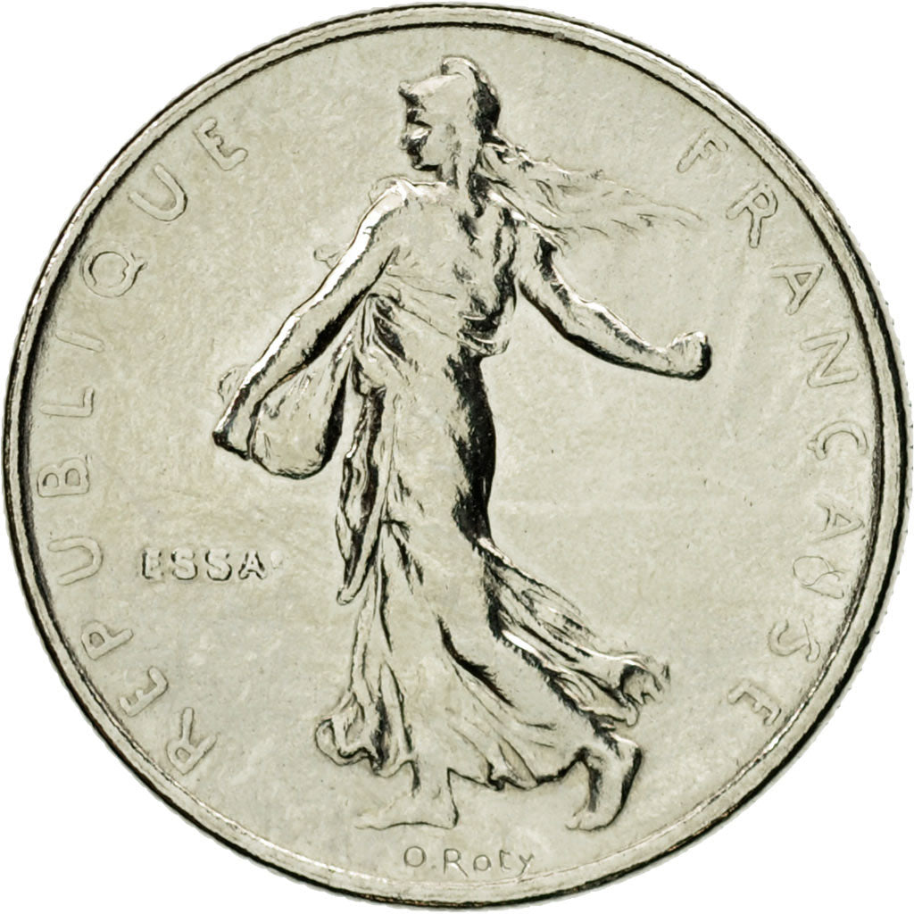 Coin, France, Semeuse, 1/2 Franc, 1965, Paris, ESSAI, MS(60-62), Nickel