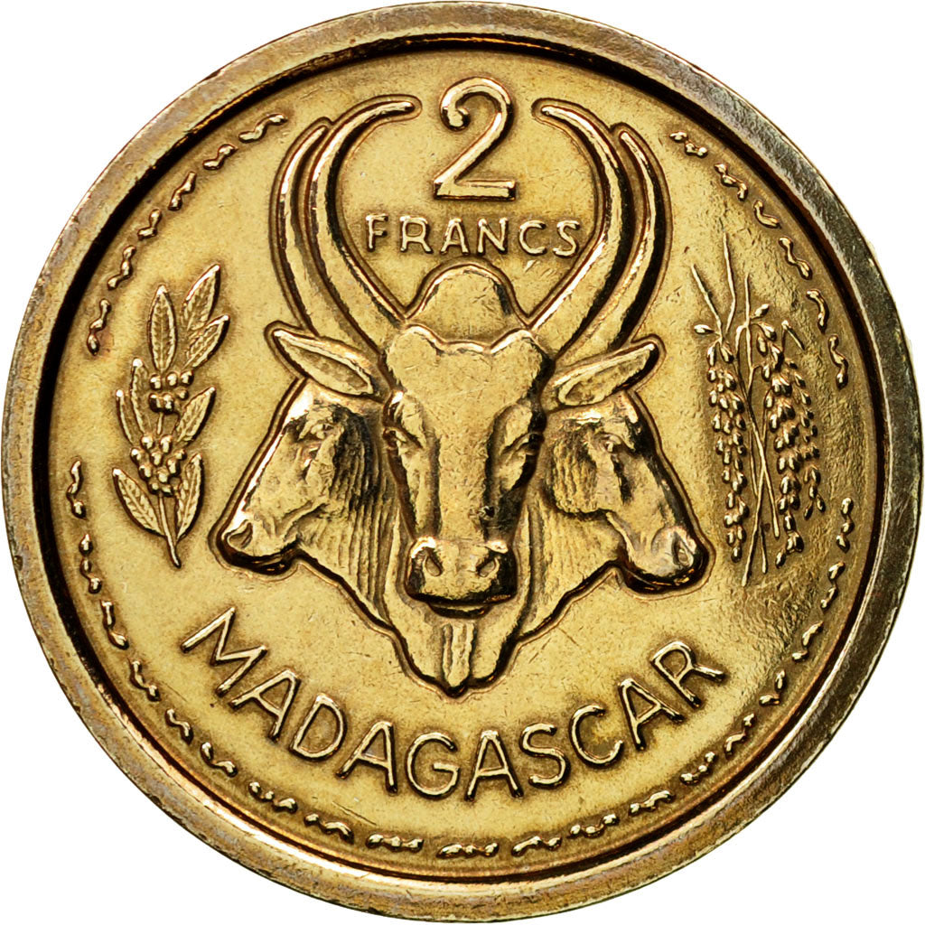 Moneda, Madagascar, 2 Francs, 1948, Paris, ESSAI, SC+, Cobre - níquel, KM:E2