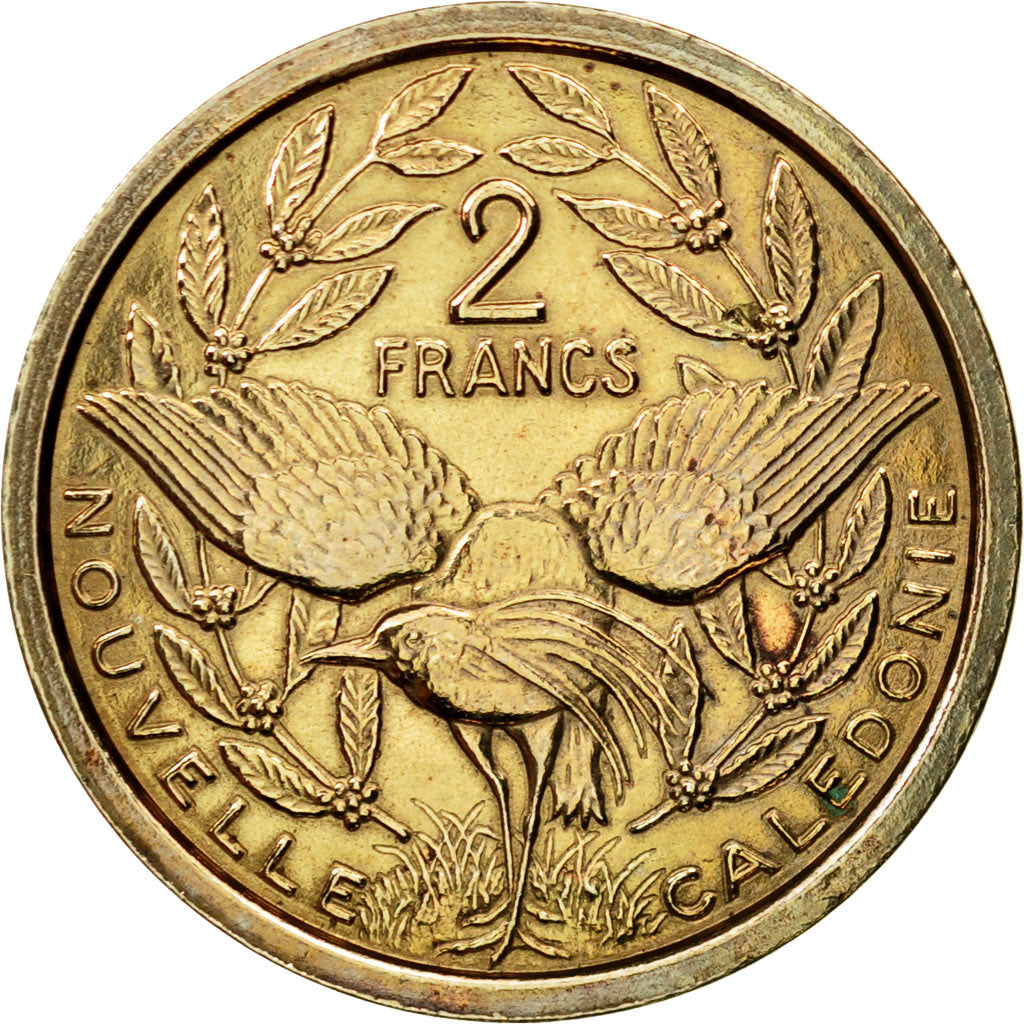 Coin, New Caledonia, 2 Francs, 1949, Paris, ESSAI, MS(63), Copper-nickel, KM:E9