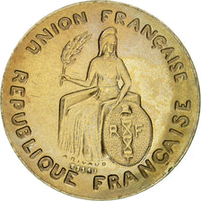 Coin, New Caledonia, Franc, 1948, Paris, ESSAI, MS(60-62), Nickel-Bronze, KM:E3