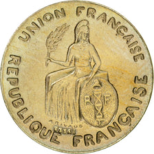 Coin, New Caledonia, 50 Centimes, 1948, Paris, ESSAI, MS(63), Nickel-Bronze