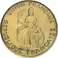 Coin, New Caledonia, 50 Centimes, 1948, Paris, ESSAI, MS(64), Nickel-Bronze