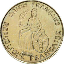 Coin, New Caledonia, 50 Centimes, 1948, Paris, ESSAI, MS(63), Nickel-Bronze