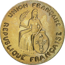 Coin, FRENCH OCEANIA, 2 Francs, 1948, Paris, ESSAI, MS(60-62), Copper-nickel