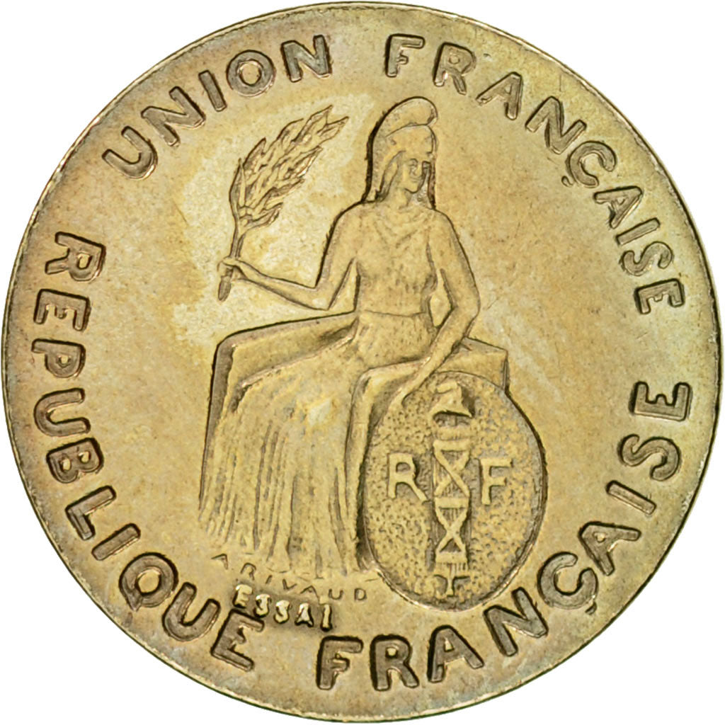 Monnaie, FRENCH OCEANIA, 50 Centimes, 1948, Paris, ESSAI, SPL, Nickel-Bronze