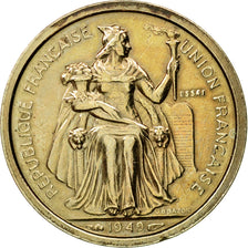 Moneta, OCEANIA FRANCESE, Franc, 1949, Paris, ESSAI, SPL, Rame-nichel, KM:E8