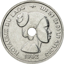 Coin, Laos, Sisavang Vong, 10 Cents, 1952, Paris, ESSAI, MS(63), Aluminium