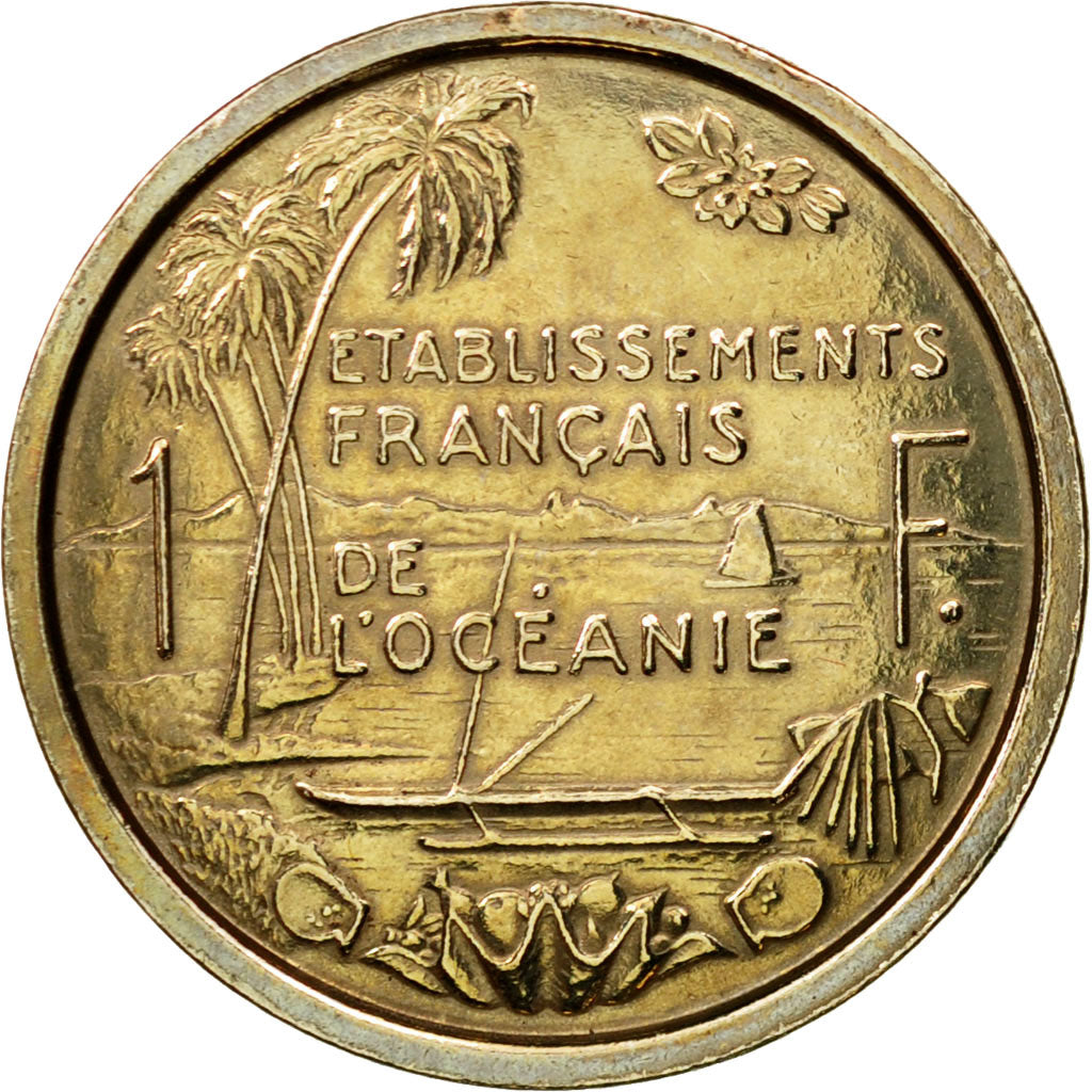 Moneta, OCEANIA FRANCESE, Franc, 1949, Paris, ESSAI, SPL, Rame-nichel, KM:E8