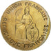Coin, FRENCH OCEANIA, Franc, 1948, Paris, ESSAI, MS(63), Nickel-Bronze, KM:E3