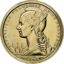 Coin, SAINT PIERRE & MIQUELON, Franc, 1948, Paris, ESSAI, MS(64), Copper-nickel