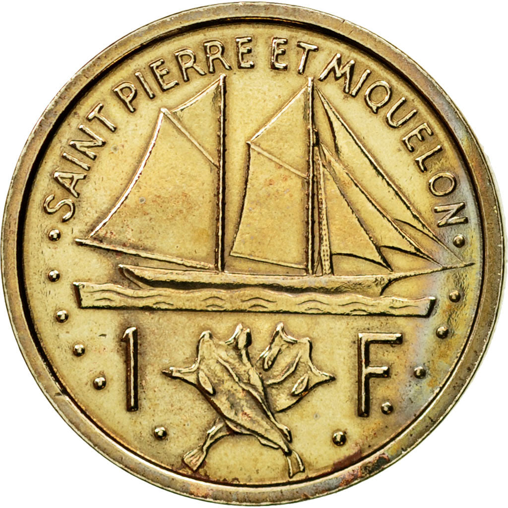 Coin, SAINT PIERRE & MIQUELON, Franc, 1948, Paris, ESSAI, MS(63), Copper-nickel