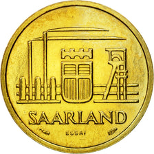 Moneta, SAARLAND, 20 Franken, 1954, Paris, ESSAI, SPL, Alluminio-bronzo, KM:E3