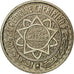 Coin, Morocco, 20 Francs, AH 1366/1947, Paris, ESSAI, MS(63), Copper-nickel