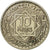 Coin, Morocco, 10 Francs, AH 1366/1947, Paris, ESSAI, MS(63), Copper-nickel