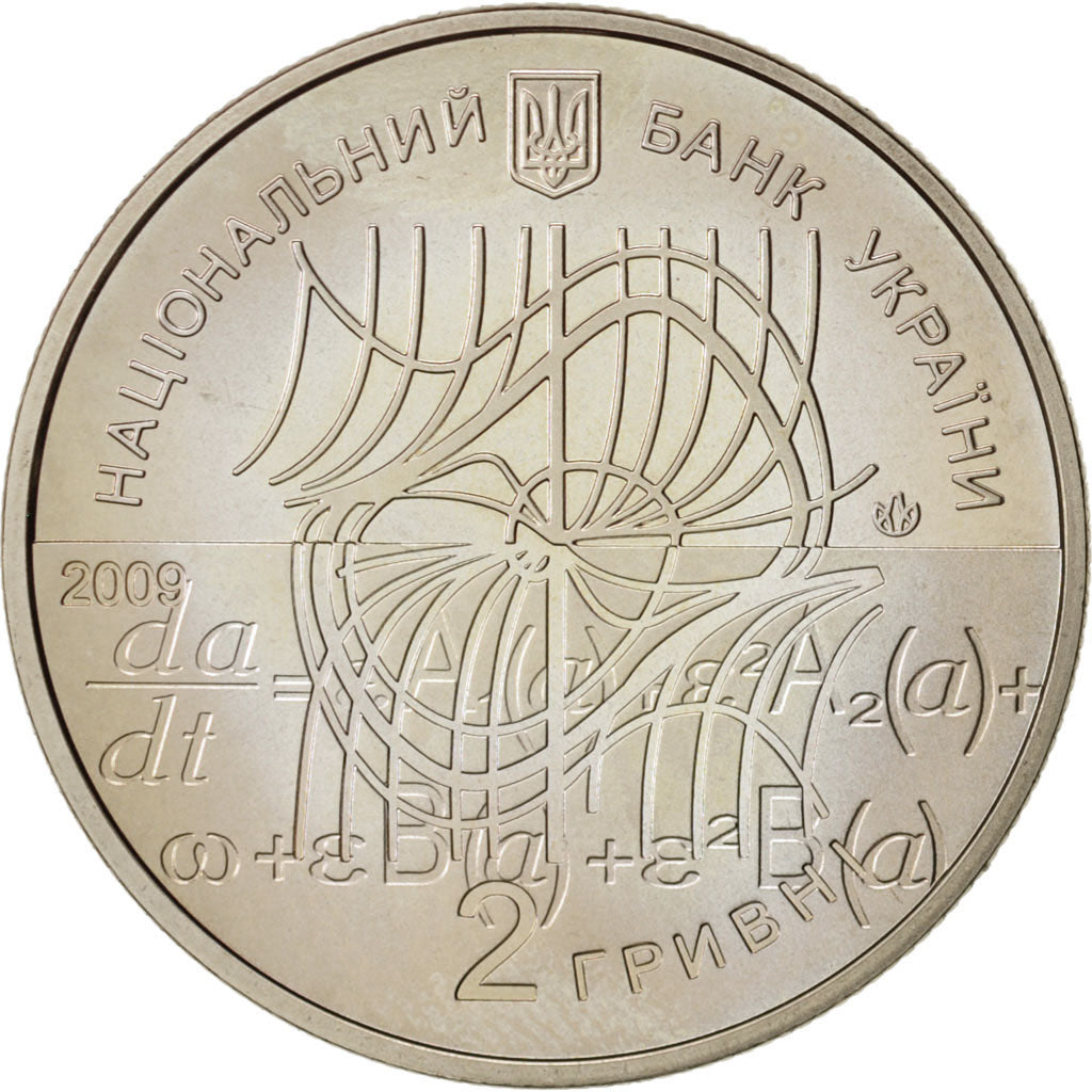 Monnaie, Ukraine, 2 Hryvni, 2009, Kyiv, SPL, Copper-Nickel-Zinc, KM:539