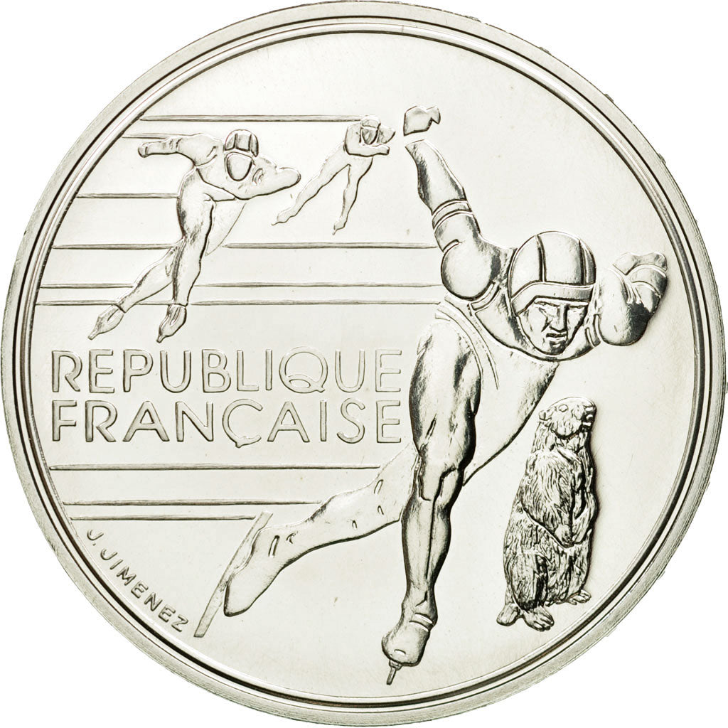 Coin, France, 100 Francs, 1990, Paris, ESSAI, MS(65-70), Silver, Gadoury:C7