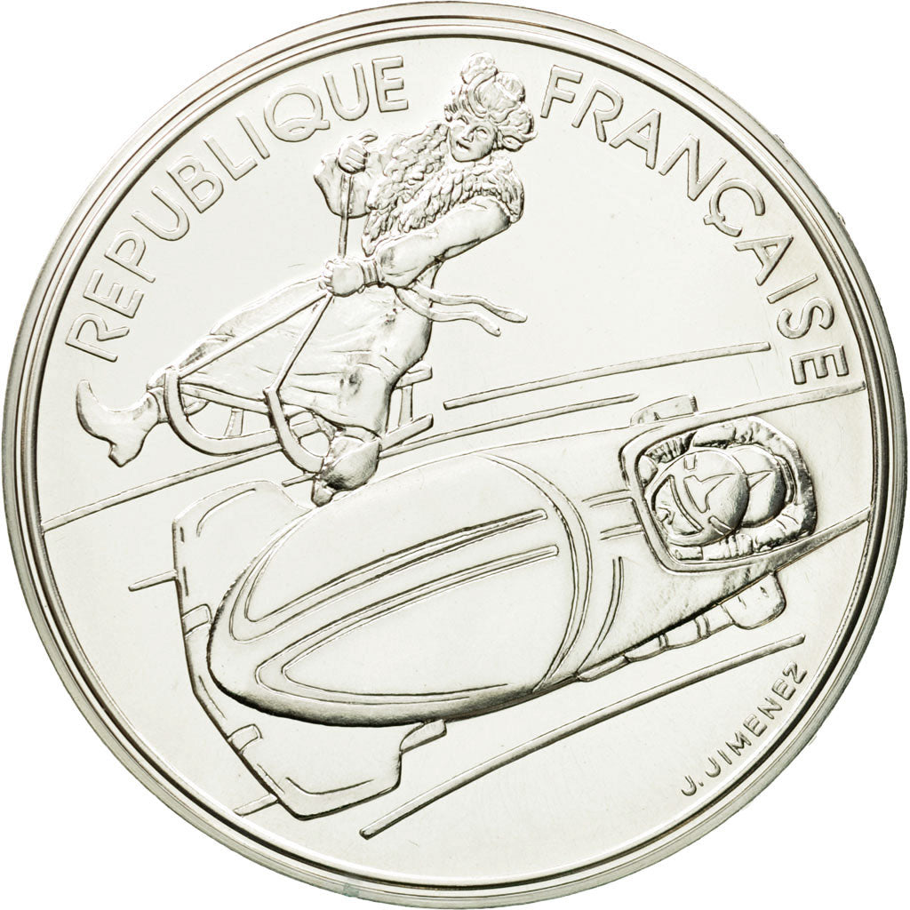Coin, France, 100 Francs, 1990, Paris, ESSAI, MS(65-70), Silver, Gadoury:C9