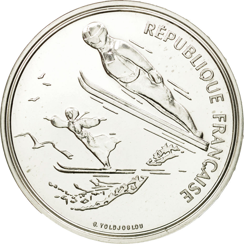 Coin, France, 100 Francs, 1991, Paris, ESSAI, MS(65-70), Silver, Gadoury:C20