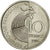 Munten, Frankrijk, Schuman, 10 Francs, 1986, Pessac, ESSAI, FDC, Nickel