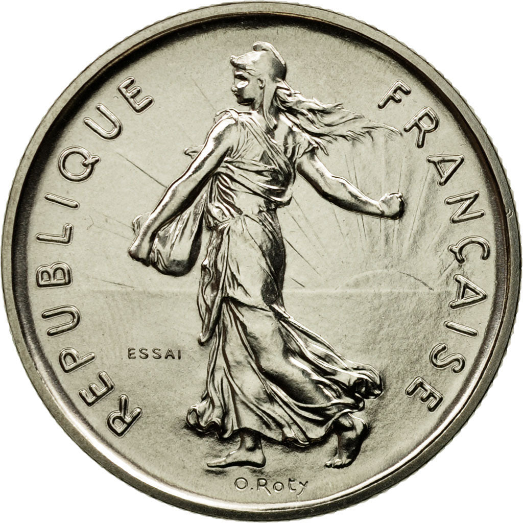 Coin, France, Semeuse, 5 Francs, 1970, Paris, ESSAI, MS(65-70), Cupro-Nickel