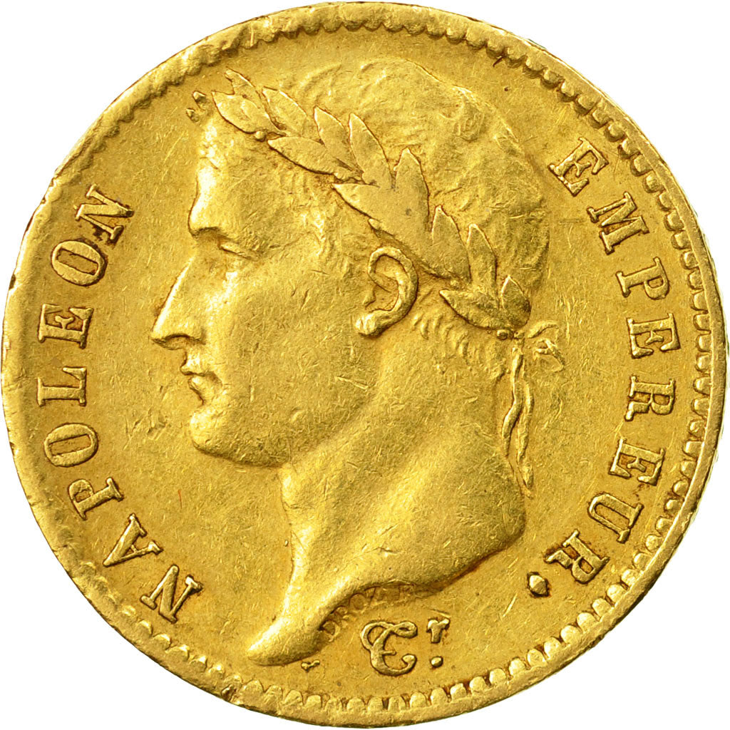Coin, France, Napoléon I, 20 Francs, 1808, Paris, EF(40-45), Gold, KM:687.1