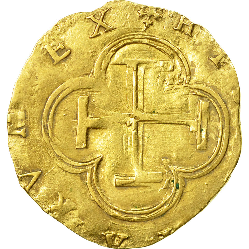 Moneda, España, Philip II, 2 Escudos, Toledo, MBC, Oro