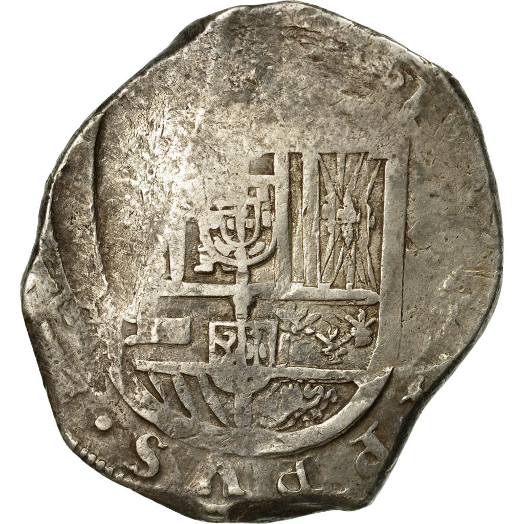 Coin, Spain, Philip IV, 8 Reales, 1631, Seville, EF(40-45), Silver, KM:39.6