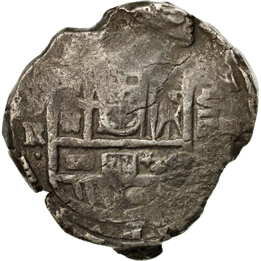 Coin, Spain, Philip IV, 8 Reales, Seville, VF(30-35), Silver